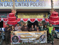 Ketua beserta Pengurus KBPP Polri Bali hadir memberikan support dan semangat kepada jajaran anggota yang bertugas PAM Nataru 2024.
