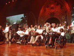 Mahakarya Ke-9 Dinas Sosial Kota Denpasar Drama Musikal Putri Melodi Mengusung Tema “We Are Strong Together”