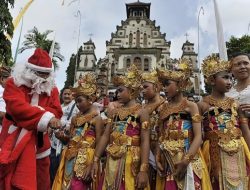 NATAL di BALI disambut dengan sukacita dan penuh Cinta Kasih dan kedamaian