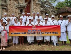 Reuni setelah 60 tahun tidak ketemu,Tirta Yatra sebagai perekat hubungan lewat perjalanan spiritual.