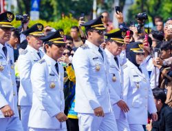 Bupati dan Wakil Bupati Badung terpilih I Wayan Adi Arnawa dan Bagus Alit Sucipta Resmi dilantik oleh Presiden Prabowo