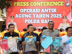 16 Hari Ops Antik Polda Bali & Jajaran Amankan 149 Pengedar Narkoba