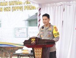 Kapolda Bali Letakan Batu Pertama Pembangunan Dapur Makan Bergizi