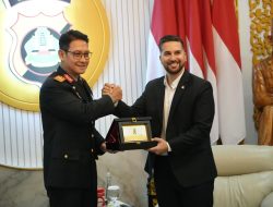 Kapolda Bali Menerima Audiensi Kunjungan dari IFLEC dan RCMP Liaison Officer