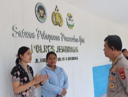 Karo Log Polda Bali Meninjaunya Gedung SPPG Polres Jembrana Untuk Dukung Program Makan Bergizi Gratis Presiden Prabawo Subianto