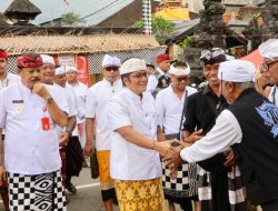 Wagub Giri Prasta Hadiri Pujawali Pura Luhur Natar Sari