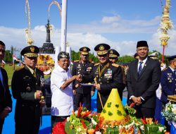 Kempo Kapolda, Marching Band dan Tari Kolosal Polda Bali Meriahkan Dirgahayu Bhayangkara Ke-79