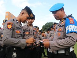 Tingkatkan Citra Polri, Ratusan Personel Polda Bali Menjadi Sasaran Gaktibplin