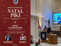 Ketua MIO Bali Ikut Menghadiri Perayaan Natal PIKI Persatuan Intelengensia Kristen Indonesia (PIKI) Provinsi Bali.