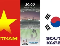 Korea Selatan dipermalukan Kim Sang Sik (Vietnam), lewat adu penalti dengan skor 7-6(2-2)