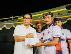 Bupati Adi Arnawa Resmikan Porgana Cup IV Tumbak Bayuh, Dorong Pembinaan Atlet Muda