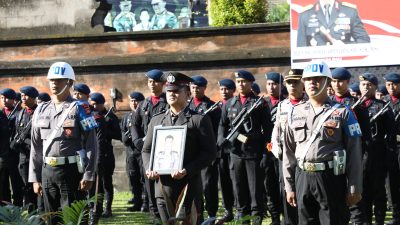 Polda Bali Jatuhkan Sanksi PTDH terhadap Anggota Pelanggar Kode Etik Profesi Polri