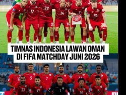 Siapa lawan Timnas Indonesia di FIFA MATCHDAY Juni mendatang?