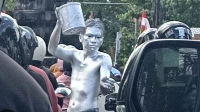 Manusia silver dan anak punk di Bali di razia besar-besaran dan dipulangkan ke daerah asalnya oleh Pemkot Denpasar
