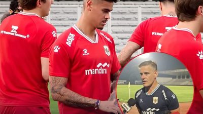 Mees hilgers dengan semangat ikuti latihan dengan Timnas dipantau tim medis untuk pulihkan kondisinya yang cedera