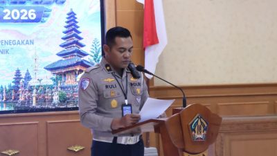 Polda Bali Gelar Latpraops Patuh Agung 2026, Fokus pada Optimalisasi Penegakan Hukum Elektronik