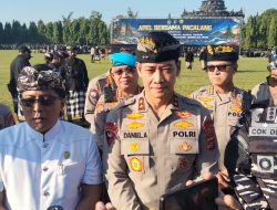 Gelar Apel Bersama Pecalang Polda Bali Komitmen Jaga Kamtibmas Dan Pariwisata Berkualitas