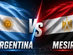 Egypt (Mesir) yang sudah yakin menang setelah unggul 2-0 harus angkat koper setelah Messi dan kawan-kawan comeback dan berbalik unggul 3-2