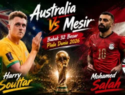 Sangat dramatis Mesir sukses singkirkan Australia lewat drama adu penalti. Mesir lolos kebabak 16 besar Piala dunia 2026.dengan 4-2 (1-1)