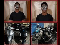 Nekat Rampas Motor Vespa Berkedok Debt Collector Dua Pelaku Di Bekuk Resmob Polda Bali