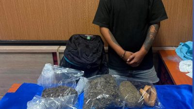 POLDA BALI UNGKAP PEREDARAN GANJA 1,6 KG DAN SABU 102 GRAM DI JIMBARAN